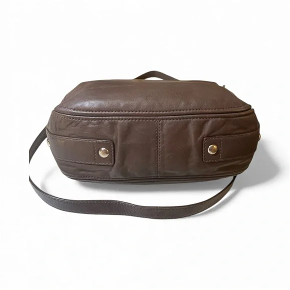 ‼️SPRING SALE Coach Chocolate 🍫 Brown Leather Zoe Hobo Shoulder Bag - Picture 8 of 17
